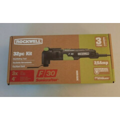 Rockwell RK5132K 3.5 Amp Sonicrafter F30 Oscillating Multi-Tool Kit - NEW 