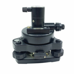 NEW BLACK TRIBRACH &ADAPTER WITH OPTICAL PLUMMET Fits SURVEYING PRISM