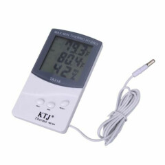 Digital LCD Thermometer Electronic Hygrometer Temperature Meter Weather Stations
