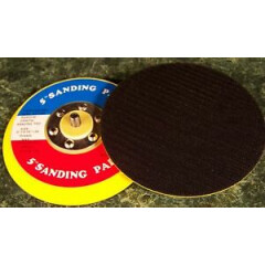 Two 5 " HOOK and LOOP DUAL ACTION DA SANDER PAD valcrow Soft Foam Backing ANSI