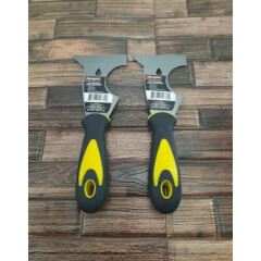 ComfortGrip 5-IN-1 Painters Tools 2 PACK Black & Yellow Heavy Duty FREE SHIPPING