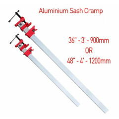 2Pc Sash Cramp Aluminium Quick Release Bench Clamp (Sold Set of 2)
