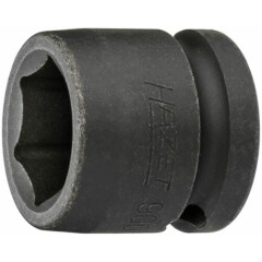 HAZET Impact socket (6-point) 900SK-19 Square, hollow 12.5 mm (1/2 inch) Out