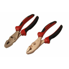 Non-Sparking Sparkproof Slip Joint Combination Pliers Be-Cu/ Al-Cu Certified