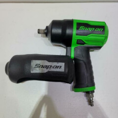 Snap On PT850G Green Air Pneumatic 1/2" Drive Cushion Grip Impact Wrench w/ Boot