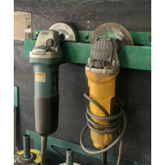 Double Heavy Duty Angle Grinder Holder