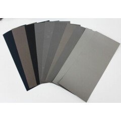 Waterproof Wet Sandpaper 230mmx93mm grain from P060 to P2500 selection 