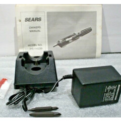 Sears Craftsman Rechargeable Cordless Screwdriver 11123 Battery Charger Only