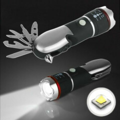 LED Taschenlampe 3 Funktionen Zoom Stroboskop Leuchte Multitool Flashlight XP807