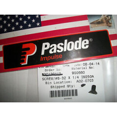 "NEW" Paslode Part # 900660 Screw 10-32 x 3/8"