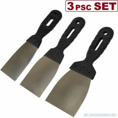 3 PCS Filling Knife Set Stainless Steel Paint Scraper Decorate Putty Spreading