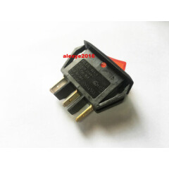 1 PCS RLEIL RL1-5 Power On Off Rocker Switch 3 Pin 16A 250VAC T125/55 Red Button