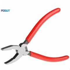 Pliers for glass stained glass mosaics breaking nibbling cutting and pending
