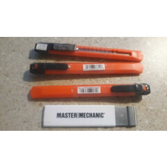 Lot of 4 Utility knives - 3 Pack Snap Off Utility Retractable 1 plus box cutter.
