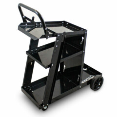 Bituxx Mobile Welding Cart Welding Tool Cart Workshop Trolley cylinders cars 