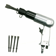 Industrial Pneumatic Shovel Gun Type Rust Remover Air Chisel Pick Hammer 10mm