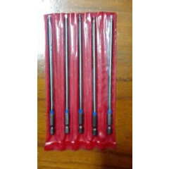 5x size Square two no.2 (3mm edge) Square industrial Screwdriver Bits 150mm long