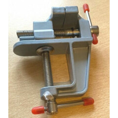 Mini Vice Tool 3.5" Clamp On Table Bench Vice Hobby Craft Jewellers 