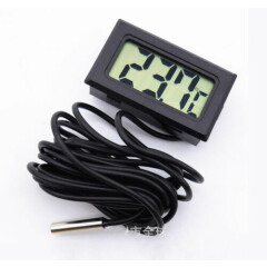 LCD Digital Display Thermometer Temperature Meter w/Probe Home Indoor Outdoor