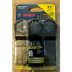 Bosch Multi-Tool 1-1/4" Precision Cut Blades 3-pack - OSC114JF-3