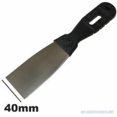 40mm Filling Knife Stainless Steel Paint Scraper Decorating Putty Spreading 