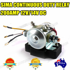 12V/14V DC 200AMP STARTER CONTINUOUS DUTY RELAY SWITCH NIVER SAL MARINE AU
