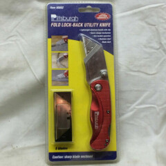 Fold Lock Back Utility Knife by Pittsburgh New in Package
