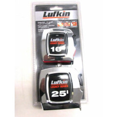 NEW! LUFKIN TOOLS 16' & 25' LEGACY SERIES TAPE MEASURES, L92516A