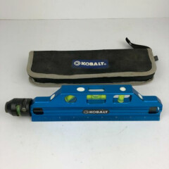 Kobalt Aluminum Stick Laser Level 0236983 with Case - Works - Tested!