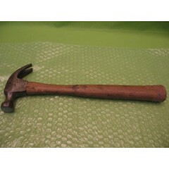 CLAW HAMMER w/WOOD HANDLE - 12.5" LONG - VERY GOOD CONDITION