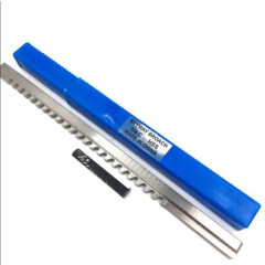Keyway Broach Cutter 1/4 C Push Type Inch Size HSS Broach Cutting Tool & 1 Shim