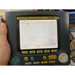 Yokogawa CW240 Clamp On Power Quality Analyzer Meter W/O Clamp or AC Leads