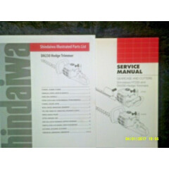 Shindaiwa DH230 / HT230 Trimmer Service Manual #61305 / DH230 Parts List #61417