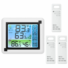 198FT Digital Display Outdoor Indoor Thermometer_Hygrometer&Temperature Humidity