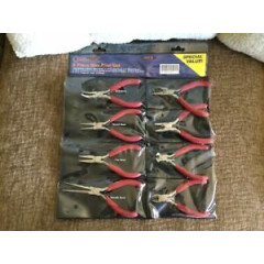 New Companion 8 Piece Set Of Mini Pliers No. 930439 Jewelry Hobby Models Crafts