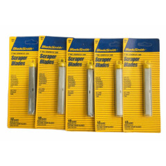 4" in Replacement Blades for Wall & Floor Scrapers 5 Packages - 50 Blades Total