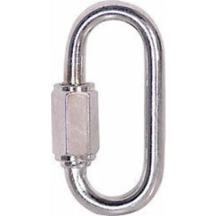 Pack Of 10 in 4 sizes 4/5/6/8mm GALVANISED QUICK CHAIN REPAIR LINK LINKS