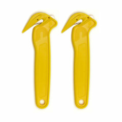 2 X Safety Blade Hook Style Cutter Knife Box OpenerDual Blade Package Slide NEW