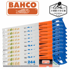 10 X BAHCO 22"/550mm BARRACUDA 244+ Hardpoint 7TPI Wood/Timber Cutting Hand Saw