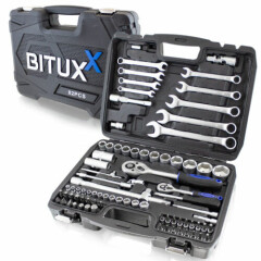 Bituxx Ratchet Box Ratchet Wrench Tool Kit 82tg Tool Box 