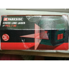 Parkside Cross-Line Laser self levelling LED display new