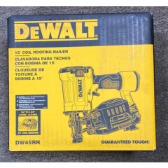 DeWALT (DW45RN) - 15 Degree Air Coil Roofing Nailer Nail Gun...NEW!!...FREE S&H!