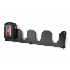 Wall Mount For Milwaukee Cordless Drill Battery 18V Holder 4-Fach