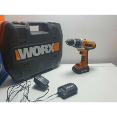 Worx cordless Drill WX163.5 Plus 1 Batteries And Case. 18v Lithium Power