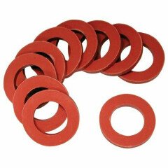  80787 Round Hose Washer, For Use With Washing Machines, 3/4 in ID X 1 in OD, 