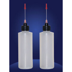 2-4 OZ bottles with stainless needle tip for Oiling Air Tools/Drills
