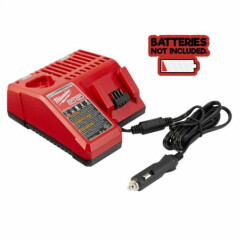 Milwaukee 48-59-1810 M12/M18 12V DC Vehicle Battery Charger (Charger Only)