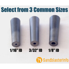 Composite Carbide Sandblaster Nozzle Tip for International Shipping