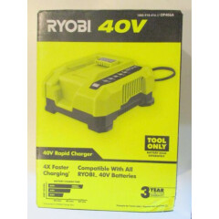 Ryobi OP406A 40V Lithium-Ion Rapid Charger BRAND NEW SEALED