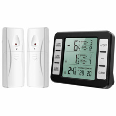New Refrigerator Thermometer Digital Kitchen Wireless Fridge&Freezer Temperature